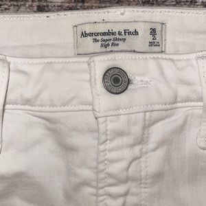 Abercrombie and Fitch super skinny high rise Jeans